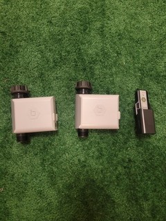 ORBIT B HYVE Smart Hose Faucet Timer Programmable 21005 w/ 21006 Wifi Hub USED