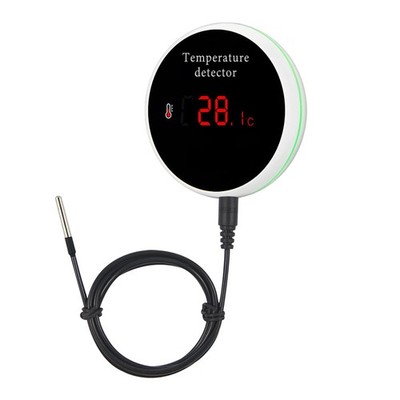 WiFi Smart Thermometer: WiFi Temperature Sensor with 1M Waterproof External P...