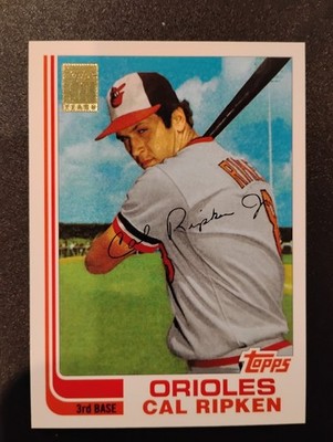 2001 Topps 50th Anniversary Cal Ripken Jr. #98T Reprint 6 of 45