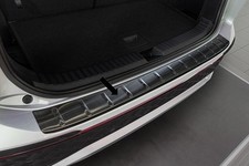 Ladekantenschutz Edelstahl schwarz graphit für Volkswagen VW Tayron SUV 01.2025-