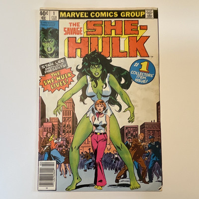 Marvel Comics The Savage She-Hulk #1 (1980) Bronze Age First Issue