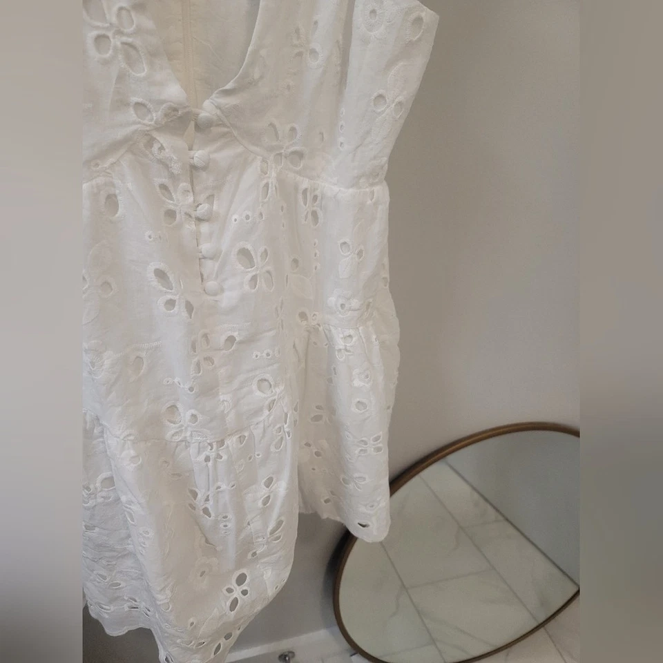 Vestido falda ojales Sabo talla mediana Foto 4 de 4