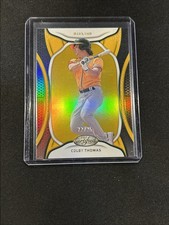 2023 panini chronicles baseball COLBY THOMAS certified GOLD /25 A's RC