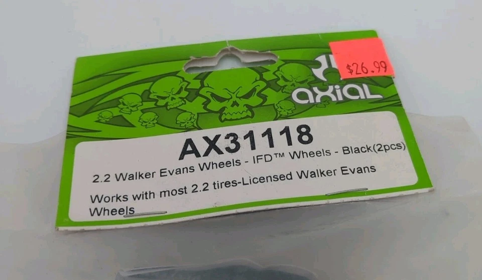 Axial AX31118 2.2 Walker Evans Wheels IFD - Black - New - Image 2 of 4