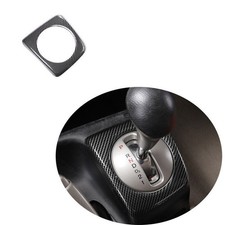 1x Abs Carbon Fiber Pattern Shift Panel Cover Trim For Honda Civic 2006-11 At 1x Abs Carbon Fiber Pattern Shift Panel Cover Trim For Honda Civic 2006-11 At
