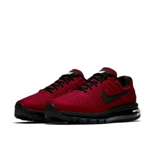 nike air max 2017 black red