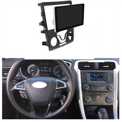 Car Stereo Radio Fascia Dash Panel 2 Din Frame For Ford Fusion Mondeo 2013-2019