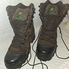 Rocky 1200 Gram Thinsulate Insulation Brown Boots, Men's size US 10