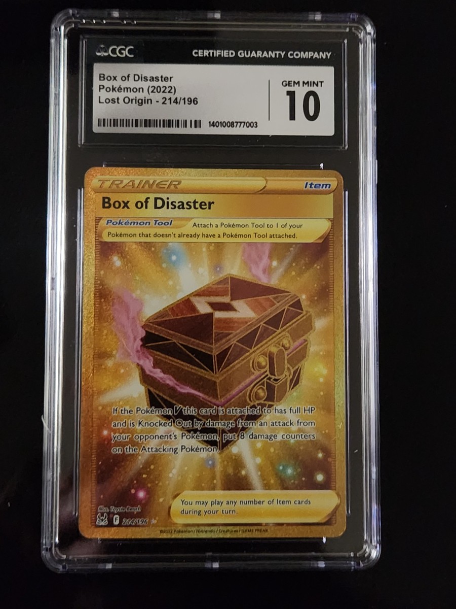 Box of Disaster (Secret) 214/196 Swsh11: Lost Origin Holo for sale online |  eBay