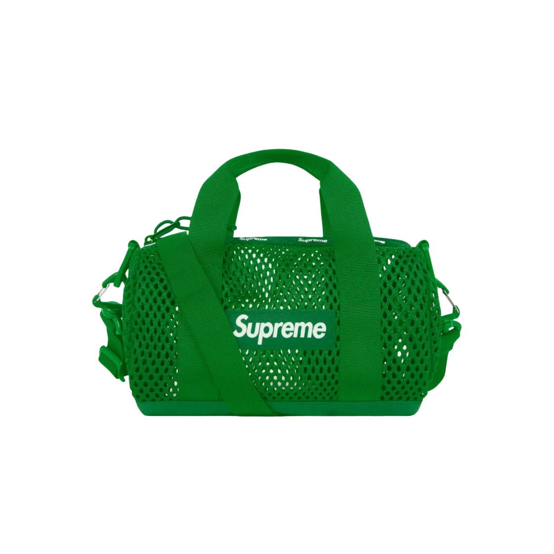 Mini sac de voyage Supreme Mesh vert   23SS