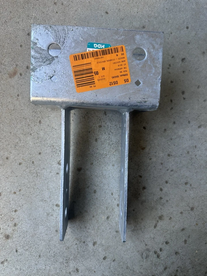 Simpson Strong Tie CC44HDG-5 Simpson Strong-Tie 4X Beam, 4X Post Hdg Column Cap - Image 2 of 4