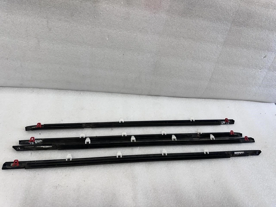 1996 1997 1998 1999 2000 2001 2002 2003 ACURA RL JUEGO MOLDURAS CINTURÓN VENTANA CROMO Foto 3 de 4