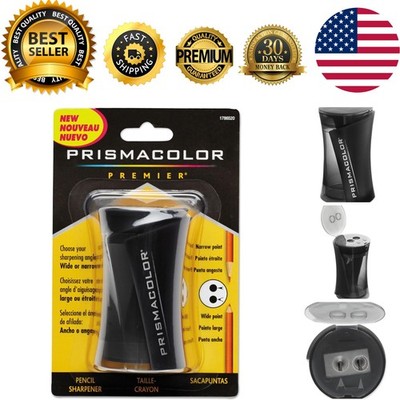 Dual Function Premier Pencil Sharpener   Perfect Point & Wide Point Options