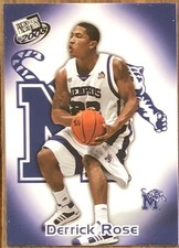 2008 DERRICK ROSE PRESS PASS TARGET INSERT ROOKIE CARD!. rookie card picture