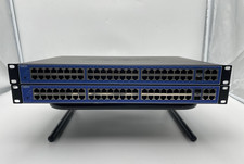 Lot of 2 AdTran 1700599G1 NetVanta 1238 PoE Switch