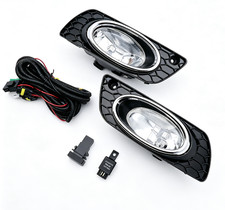 For 2012 Honda Civic Sedan Bumper Lampswitchwiring 1pair Clear Lens Fog Lights