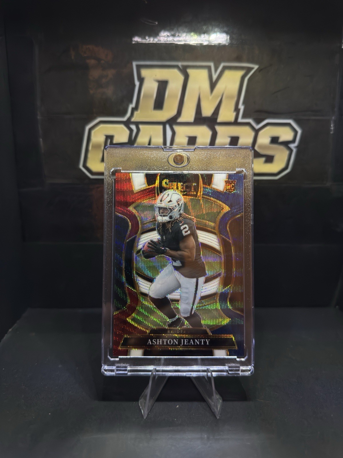 2025 Panini Select - Concourse Ashton Jeanty #4 Tri-Color Prizm /399 (RC)