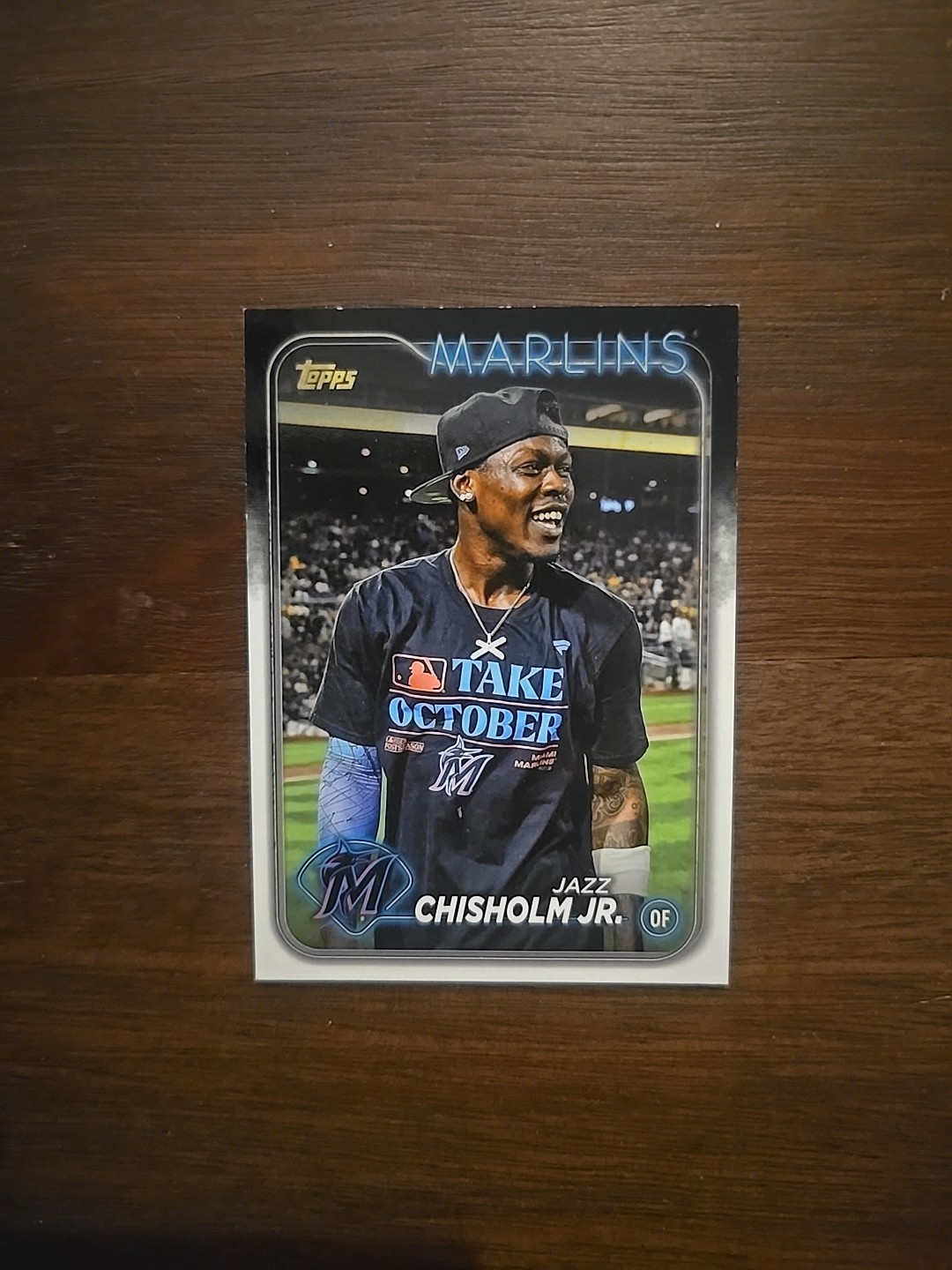 Jazz Chisholm 2024 Topps Series 1 Golden Mirror Variation #223 Yankees SSP
