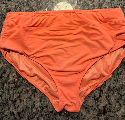 LANDS END High Waist bikini bottom Size 12. Excellent Condition. Retail $45+