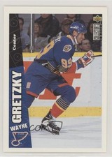 1996-97 Upper Deck Collector's Choice Sample Wayne Gretzky #222 HOF 10bg