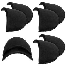 Black Men Shoulder Pads Inserts for Jackets Sew-in Shoulder Pads Suits