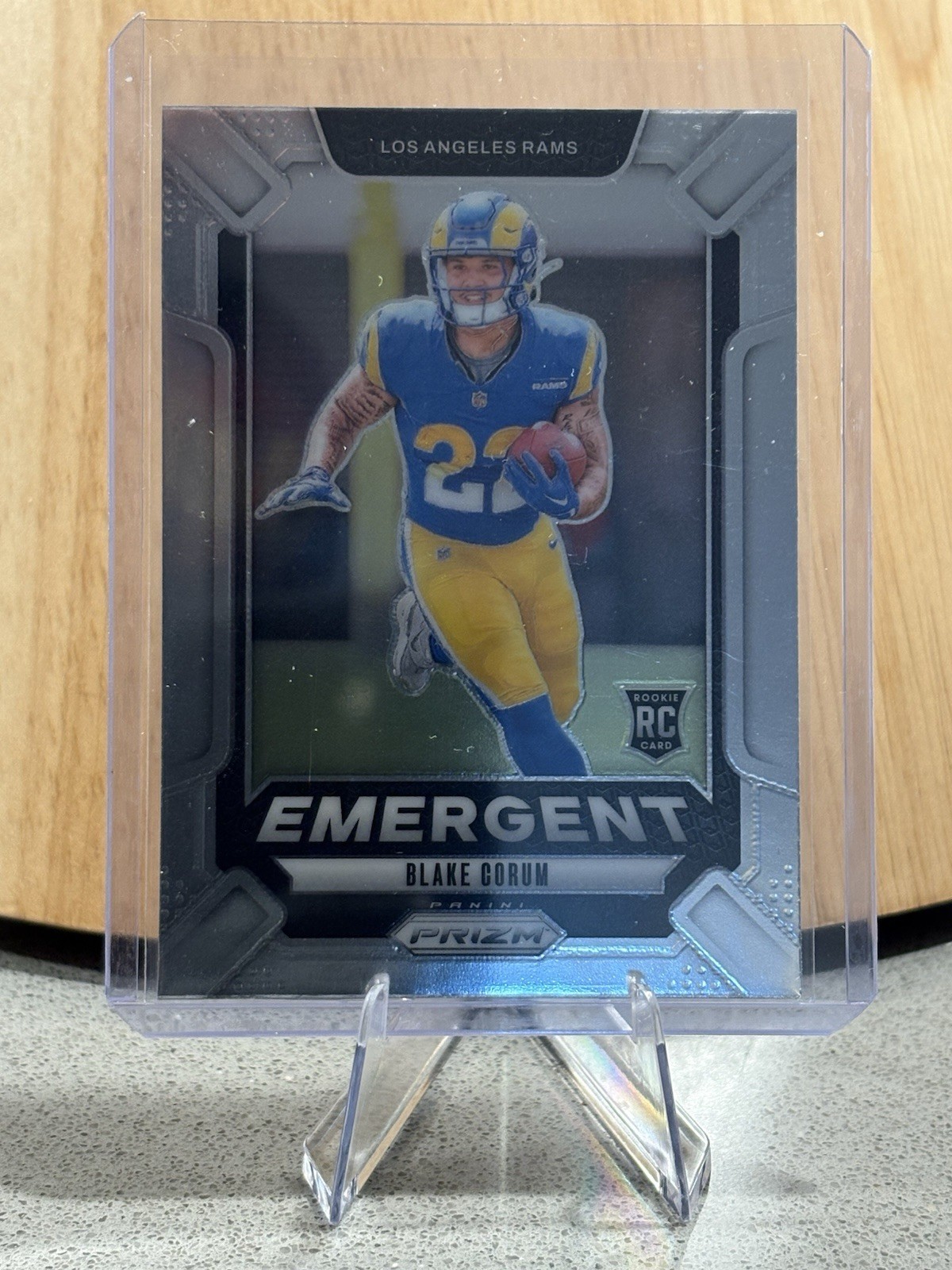 2024 Panini Prizm Emergent Blake Corum #10 RC / Rams
