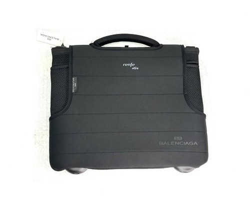 Rare - BALENCIAGA business laptop bag polyester briefcase 15.75 X 13” BRAND NEW - Picture 2 of 6