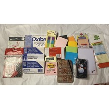 Bundle Writing Supplies Paper Lot Notepad Thank You Notes Index Cards Post-It