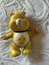 Vintage Care Bears Funshine Bear Poseable Figure 1984 Kenner