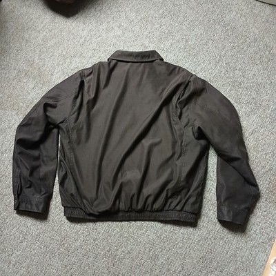 Polo by Ralph Lauren ブラックナイロンジャケット L Vintage Polo Ralph Lauren Jacket Mens L Black Harrington