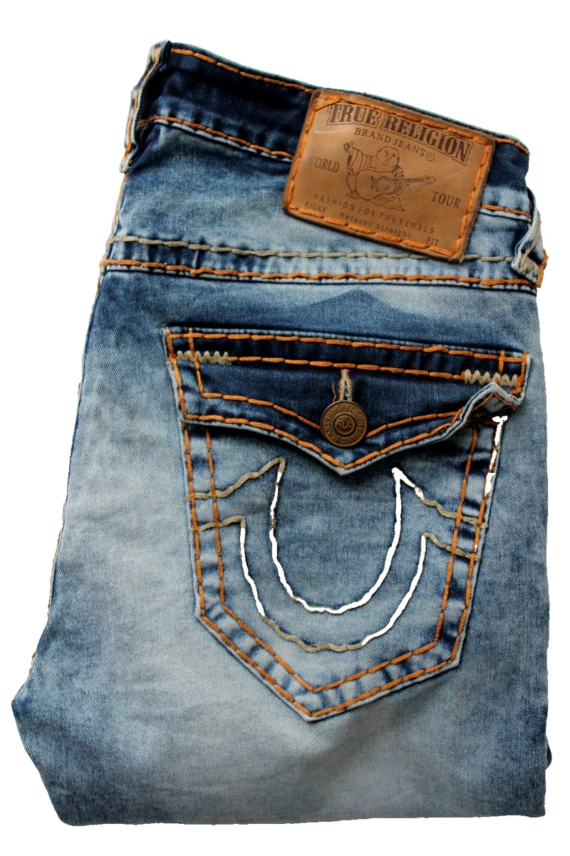 Джинсы для мужчин True Religion Ricky Relaxed - огромный выбор по