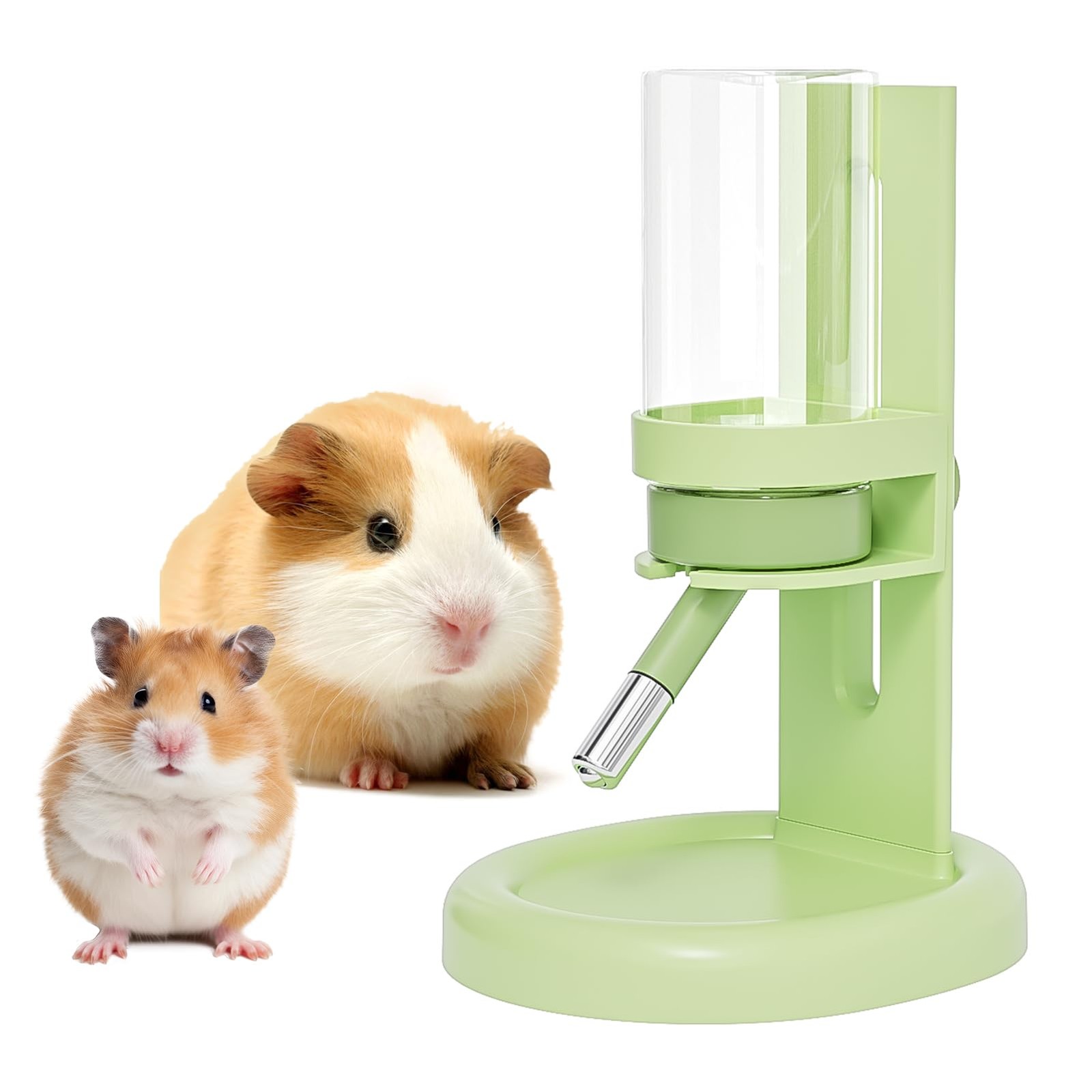 No Drip &ndash; 4 Oz Guinea Pig Water Bottle For Glass Tank Wi..
