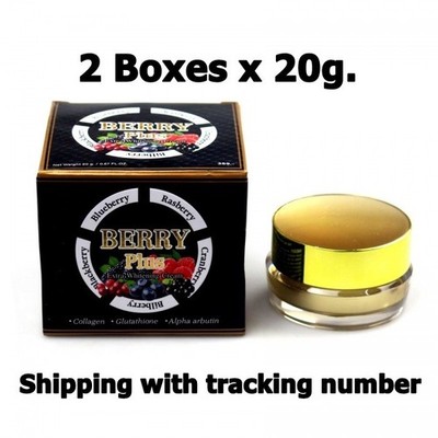 2 x Berry Face Cream Brighten Skin Care Dark Spots