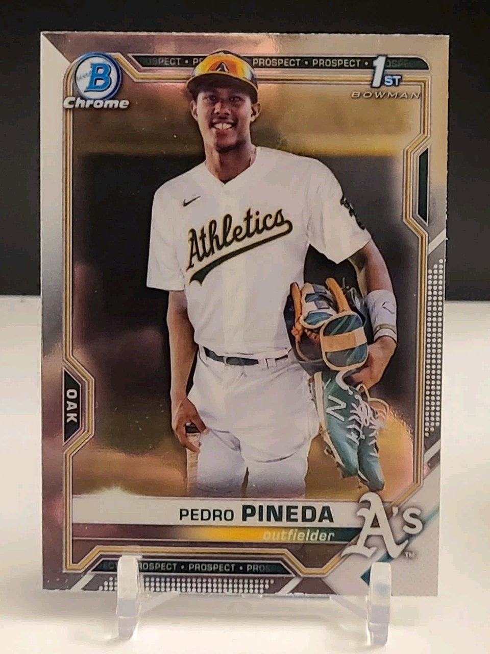 2021 Bowman Chrome - Prospects Pedro Pineda #BCP-216 1st Bowman RC