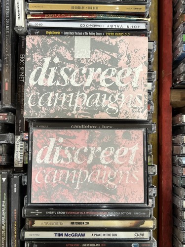 RARE Discreet Campaigns Cassette 80s Industrial New Wave Indie Rock Post Punk - Picture 4 of 7