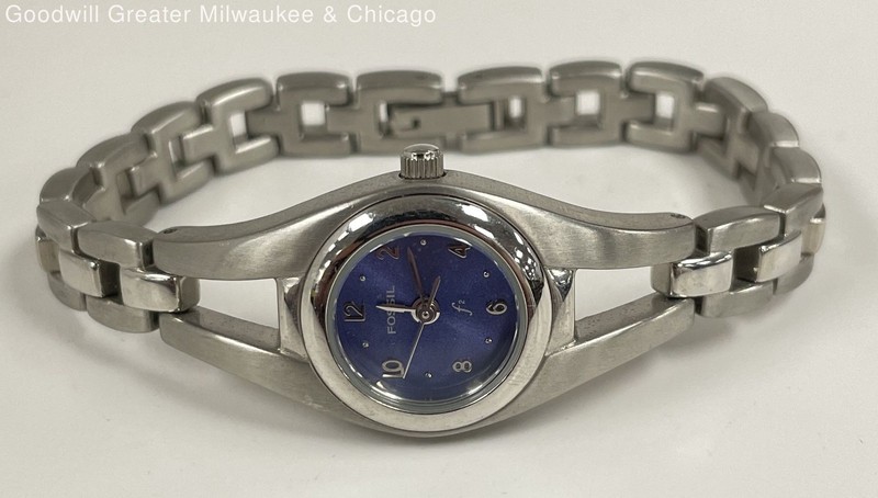 Fossil Silver Tone Dress Watch 33g