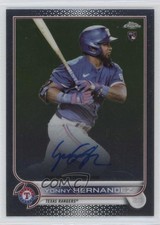 2022 Topps Chrome Rookie Auto Yonny Hernandez #RA-YH Auto 06rp