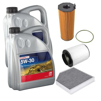 FEBI Inspektionspaket 10L Longlife Plus 5W-30 für Audi A8 4H2 4H8 4HC 4HL
