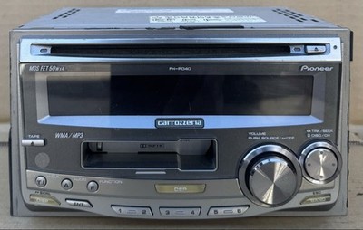 Pioneer Carrozzeria FH-P040 2DIN Cassette CD Car Audio Tuner