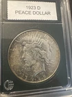 Peace dollar  1923-D Silver Dollar $1 Denver Mint Circulated