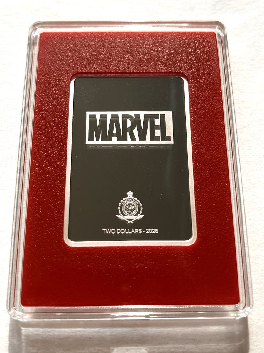 2026 Niue Trading Coins - The Art of Marvel - Wolverine - Ruby
