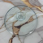 Vintage Glass Replacement Lid Round 6inch Pyrex Like Design