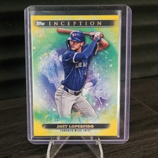 2024 Topps Inception Joey Loperfido Rookie Yellow 118/199 Blue Jays