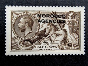 nystamps Great Britain Offices Abroad Morocco Stamp # 218 MOGH U26y1360