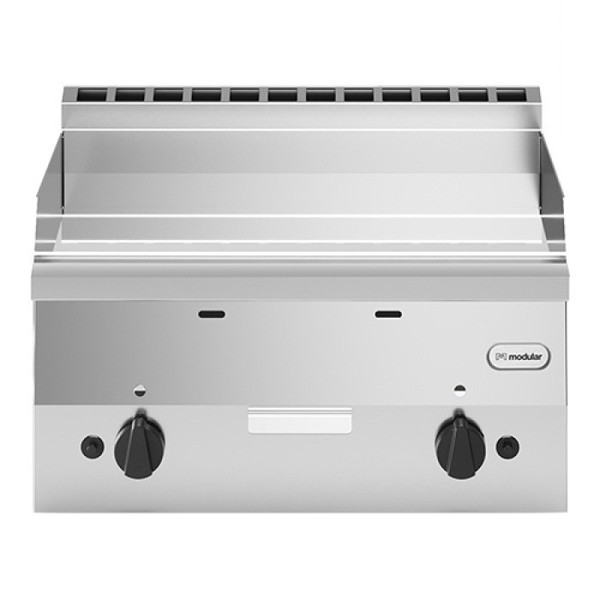 modular Compact 600 Grillplatte Erdgas 5700W Erdgas 60X60X41 Glatt Edelstahl-image