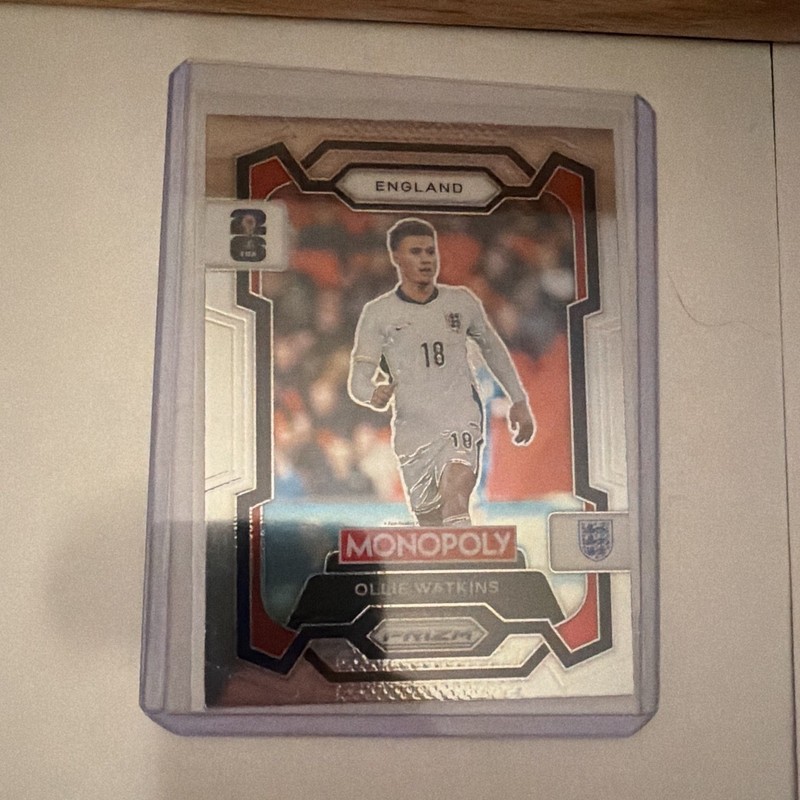 Panini 2025 Monopoly Prizm FIFA World Cup 26 Ollie Watkins England #25 2x