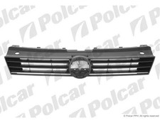 Kühlergitter Kühlergrill Grill Gitter für VW POLO 6R Schwarz mit Chromleiste Neu