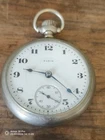 Antique Elgin Pocket Watch Salesman Sample Glass Back 17 Jewels Circa 1910