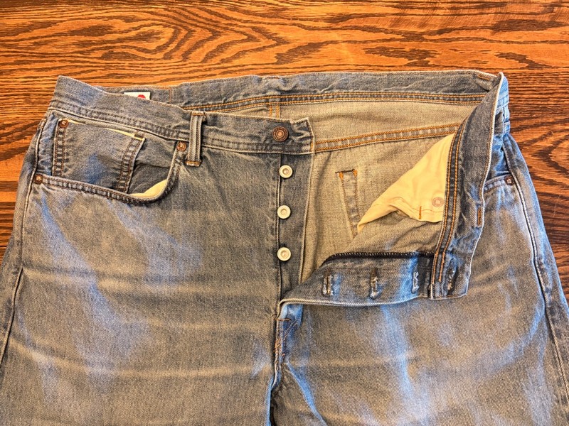 Edwin ENA33 Men's Regular Tapered Jeans- Size 38x34