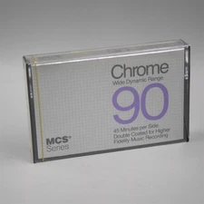 MCS Series Chrome 90 Blank Audio Cassette Tape Vintage JC Penney Japan
